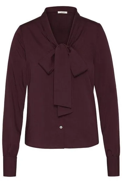 Wunderwerk Wunderwerk Tie neck blouse TENCEL