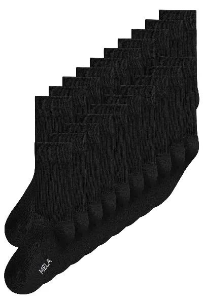 MELA MELA Damen vegan Multipack 20x Socken Gerippt