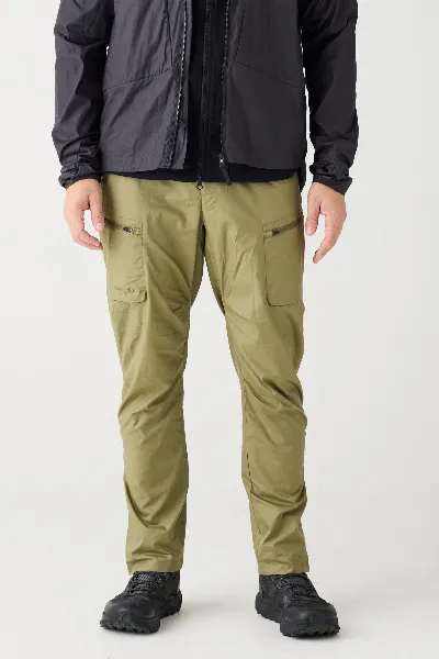 KnowledgeCotton Apparel KnowledgeCotton Apparel Herren vegan Hose Vent Ripstop 90 Gebrannte Olive