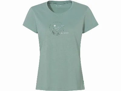 Vaude VAUDE Damen-T-Shirt 'Cyclist V' schnelltrocknend, dusty fern,