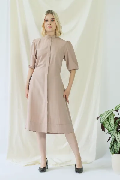 AYANI AYANI Damen vegan Hemdkleid Melanie Rose