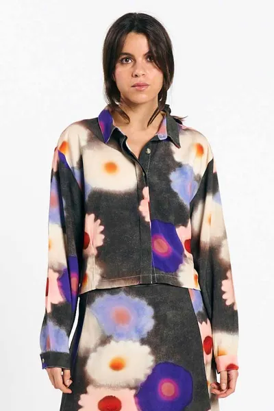 SUITE13LAB SUITE13LAB Damen vegan Shirt Raiva Mit Blütenprint