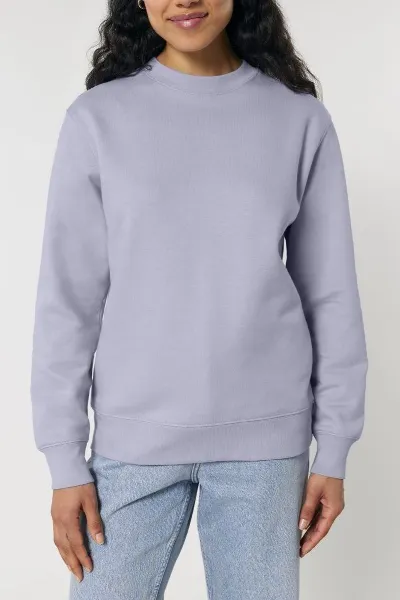 UNIPOLAR UNIPOLAR Herren vegan Pullover Basic Chess Lavendel
