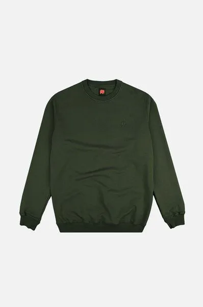 Trendsplant Trendsplant Essential Garment Heavyweight Sweatshirt Kombu Green