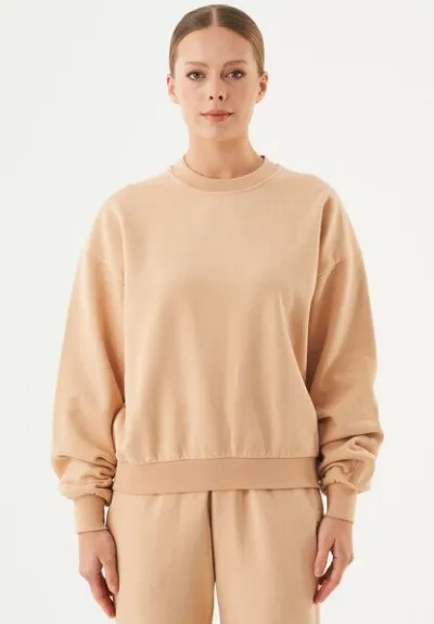 ORGANICATION ORGANICATION ESSENTIALS-BUKET- Soft Touch Sweatshirt aus Bio-Baumwolle