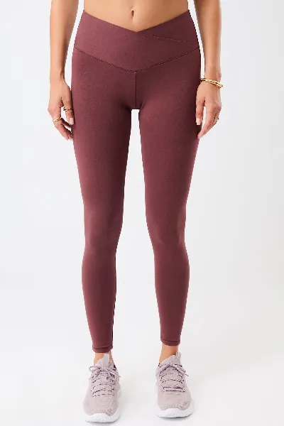 mandala MANDALA Damen vegan Leggings Wrap Rosewood