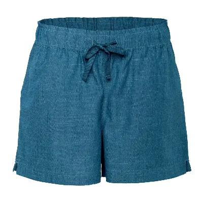 Living Crafts LIVING CRAFTS - Damen Relax-Shorts - Blau