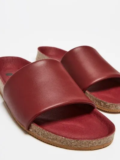 NINE TO FIVE NINE TO FIVE #kato - edler Slipper aus leichter Microfaser mit bequemen Naturlatex-Fussbett