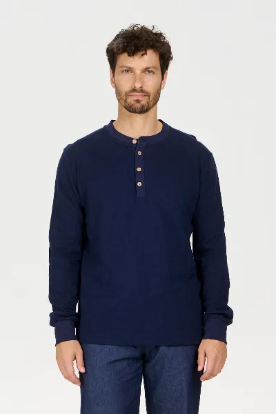 KOMODO KOMODO Herren vegan Oberteil Arlo Navy