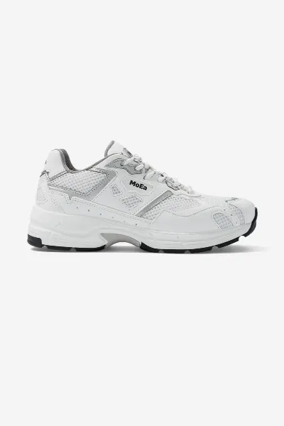 MoEa MoEa Herren vegan Sneaker Gen8 Mais WeiÃŸ Silber