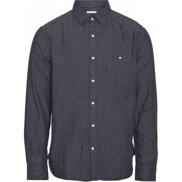 KnowledgeCotton Apparel KnowledgeCotton Apparel Larch Langarm Hemd double layer