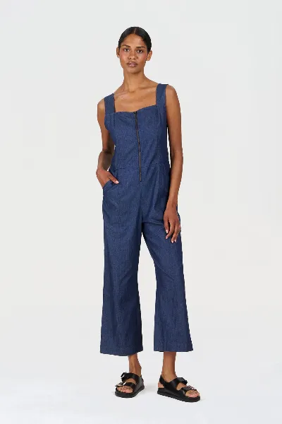 KOMODO KOMODO Damen vegan Jumpsuit Day Midwash Blau