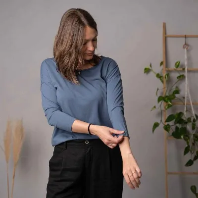 Vresh Clothing Vresh Clothing Vleuri - 3/4 Longsleeve mit TENCEL(TM) Modal