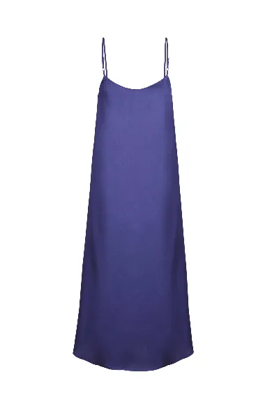 Neu Nomads Neu Nomads Damen vegan Slip Dress Easy Lapis Blue