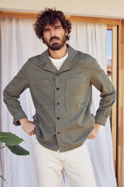 TWOTHIRDS TWOTHIRDS Herren vegan Jacke Tinian Khaki