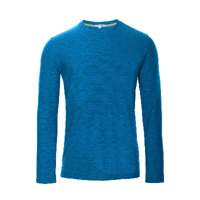 Living Crafts LIVING CRAFTS - Herren Langarm-Shirt - Blau