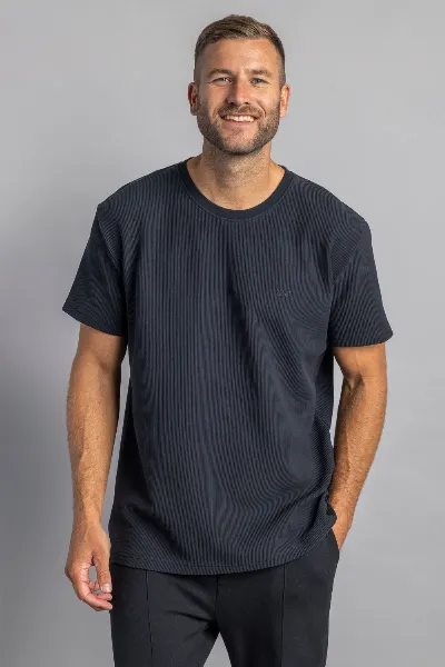 DIRTS DIRTS Herren vegan T-Shirt Ottomane Asche