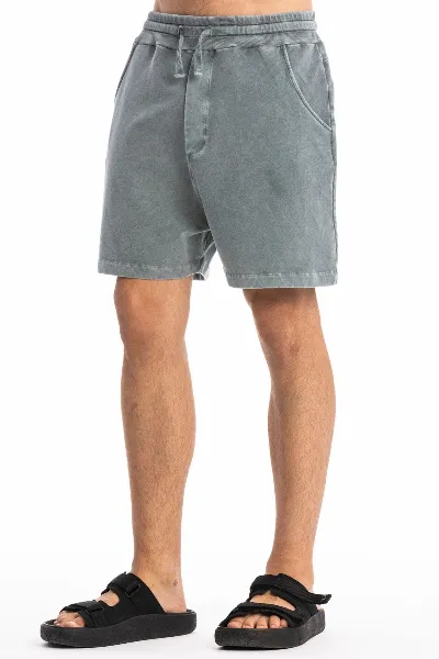 RAVENS VIEW IBIZA RAVENS VIEW IBIZA Herren vegan Shorts Cala Faded Blue