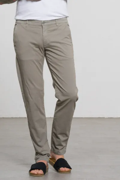 Feuervogl Feuervogl Herren vegan Chino-Hose Lasse Salbei Grün