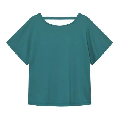 WiDDA berlin WiDDA berlin Rückenfreies Shirt FARI Petrol aus TENCEL® Modal Jersey