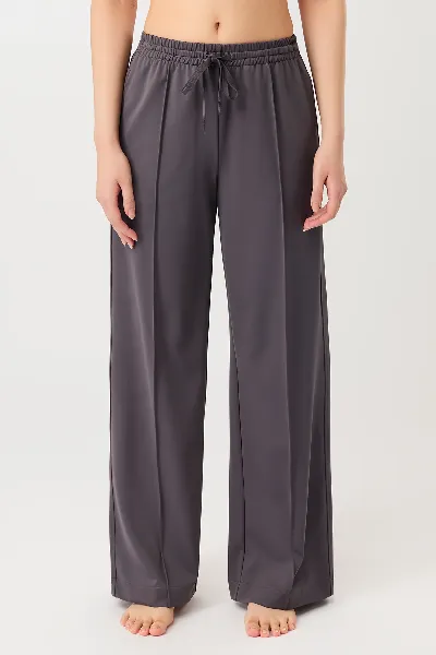 mandala MANDALA Damen vegan Hose Track Onyx