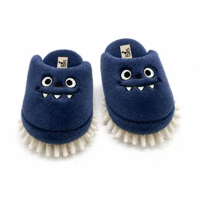 thies Veganer thies ® Eco Monstimop Slipper aus kuscheligem recyceltem PES