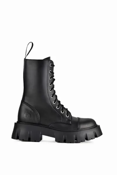  Altercore Damen vegan Stiefel Glown Black