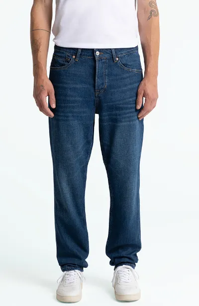 Kings Of Indigo Kings of Indigo Herren vegan Jeans Sushan Hopcete Elektrisch