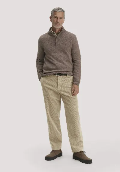 hessnatur hessnatur Herren Cordhose RONNEL Relaxed aus Bio-Baumwolle - beige