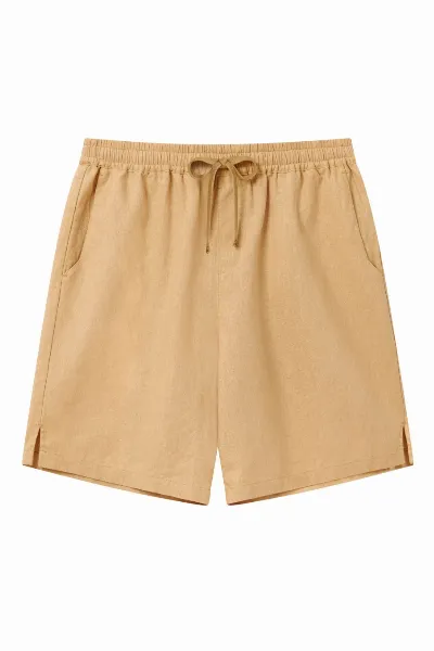 KOMODO KOMODO Herren vegan Shorts Jerry Sand Braun