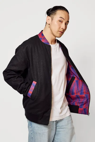 Khala Khala Herren vegan Wendejacke Moongarden Mu