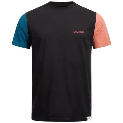 Lexi&Bö Lexi&Bö Colored Sleeves T-Shirt Herren mit Logo Print