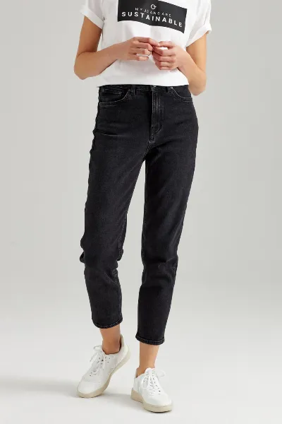 THOKKTHOKK ThokkThokk Damen vegan Jeans Mom Cropped