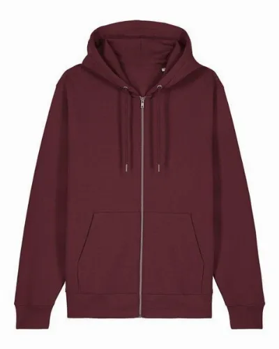 Gary Mash GARY MASH Zipjacke mit Kapuze, Unisex aus Biobaumwolle