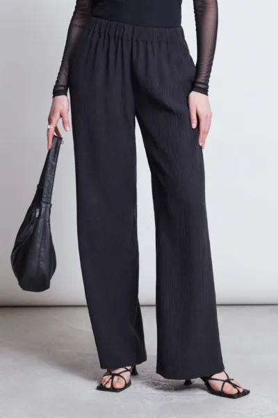JAN N JUNE JAN 'N JUNE Damen vegan Crincle-Hose Hava