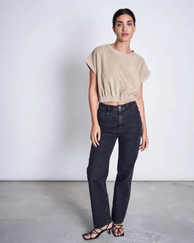 JAN N JUNE JAN N JUNE Top BLANCA Almond
