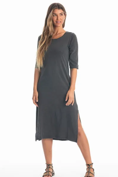 RAVENS VIEW IBIZA RAVENS VIEW IBIZA Damen vegan Kleid Mia Anthrazit