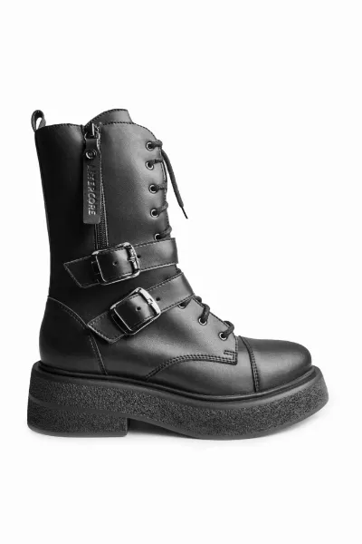  Altercore Damen vegan Stiefel Riley Rugged Black