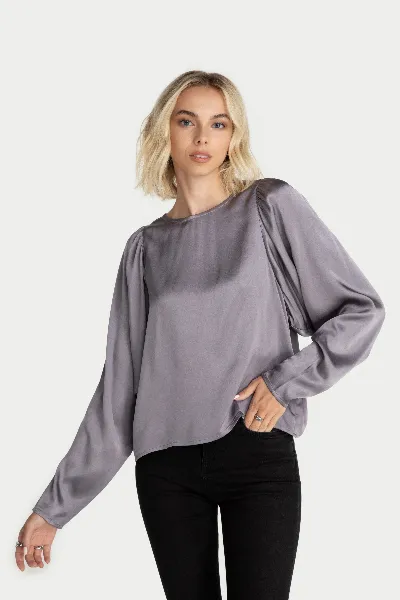 Lovjoi LOVJOI Damen vegan Top Mohnah Hellviolett
