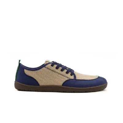 Vesica Piscis Footwear Vesica Piscis Footwear CLAXTON vegan barefoot marine-natural linen