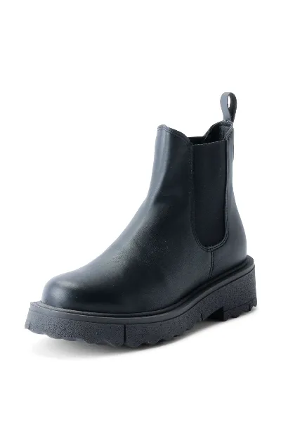 GRAND STEP SHOES Chelsea Stiefel Yuki Corn Schwarz