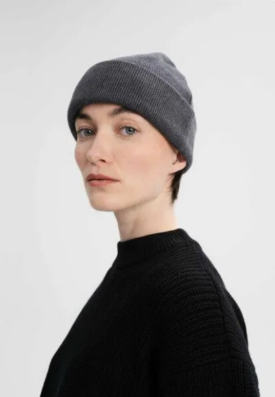 MELA MELA Feinstrick Mütze Style HIMMAT aus 100% Bio-Baumwolle