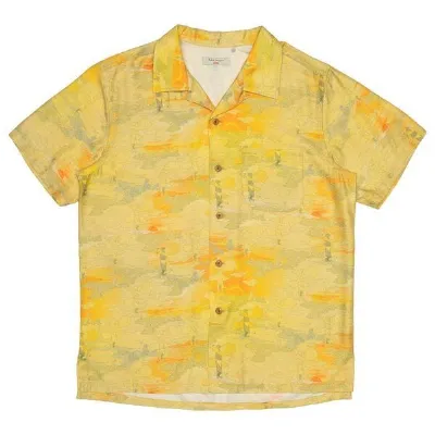 Nudie Jeans Nudie Jeans Kurzarm-Hemd Arvid Hawaii Drift Away