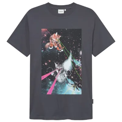 Dedicated DEDICATED - T-Shirt Stockholm Lazer Cats - T-Shirt