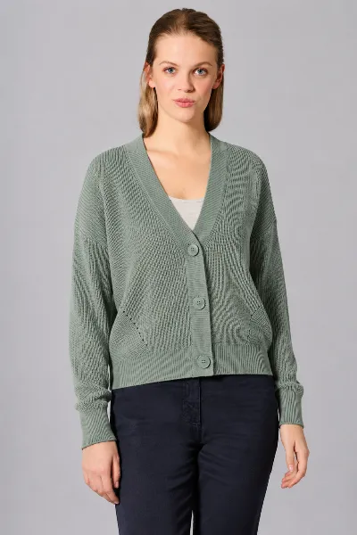 HempAge Hempage Damen vegan Strickjacke Timeless Thyme