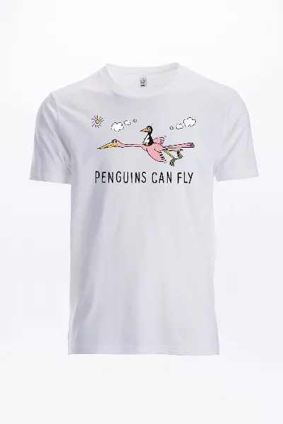 GREEN SHIRTS Flying Penguins Standard Bio T-Shirt