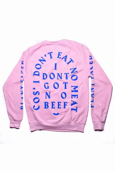 Plant Faced Clothing Plant Faced Clothing Damen vegan No Beef Sweater Unisex