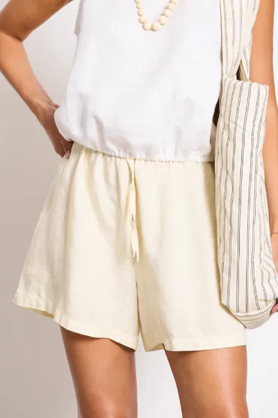 JAN N JUNE JAN 'N JUNE Damen vegan Shorts Drawstring Marum