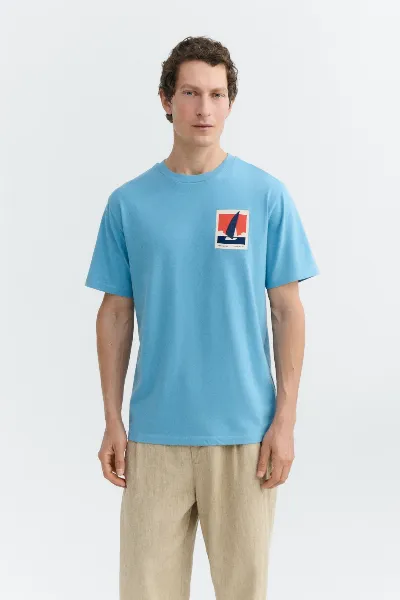 thinking mu Thinking MU Herren vegan T-Shirt Patched Optimist Zach