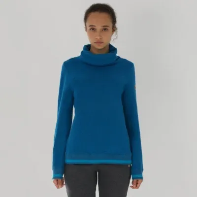 TAO Sportswear TAO Sportswear Kuscheliger Damen Hoodie INA mit Stehkragen aus Bio-Baumwolle